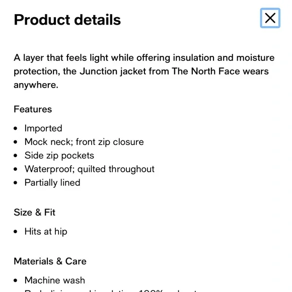 The North Face Women's White Puffer Jacket - Picture 15 of 16